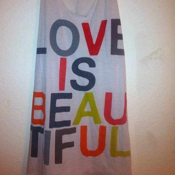Love Is Beautiful Tank!