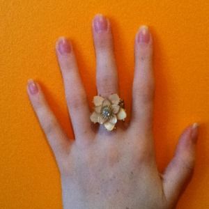 Cute flower ring that goes with anything!