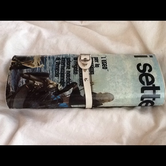 Vintage Magazine Clutch