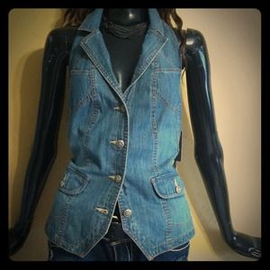 Denim Jean Halter Top