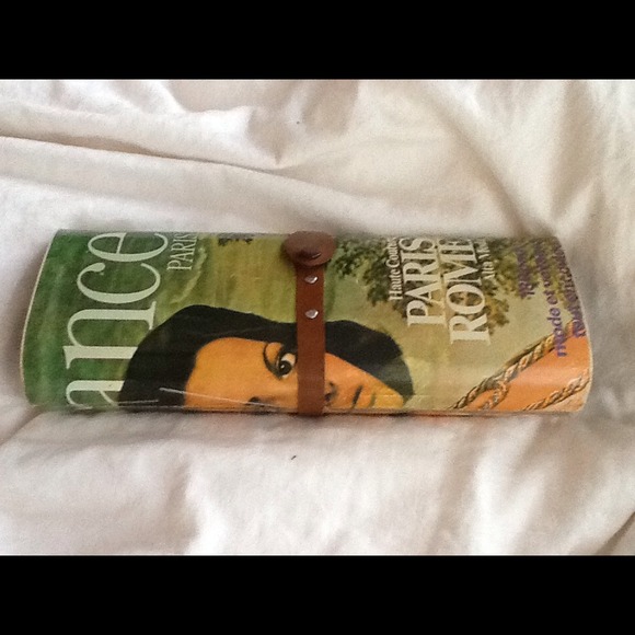Vintage Magazine Clutch