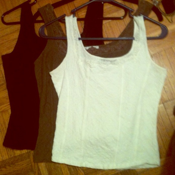 3 Tanks- White, Black and Olive