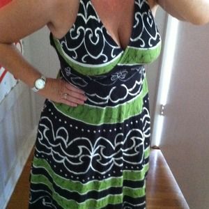 Adorable Spaghetti String Summer Dress SZ XL