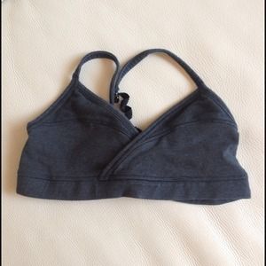Lululemon Gray Sports Bra Sz 4
