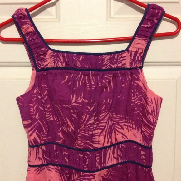 🎉BOGO🎉HP Proenza Schouler Palm Print Gauze Dress - Picture 2 of 4