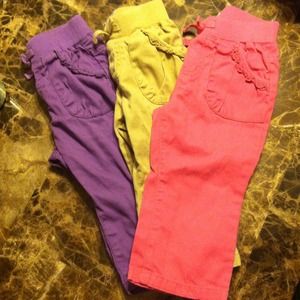 3 pairs toddler cargo pants childrens place