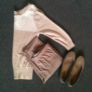 Thin sweater looking top