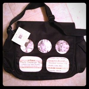 ⛔RESERVED⛔Pretty Baby Diaper Bag picture collage
