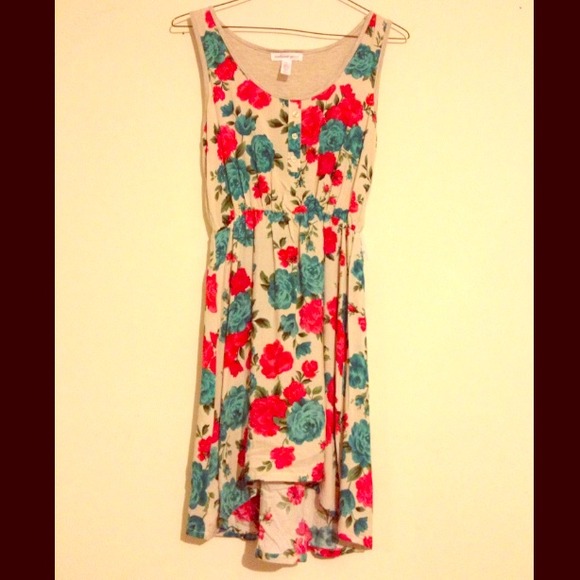 Short hi low dress