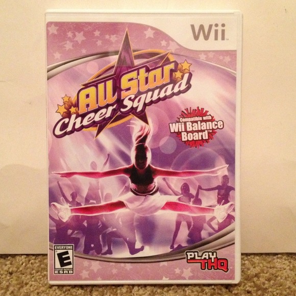 Cheerleading wii game