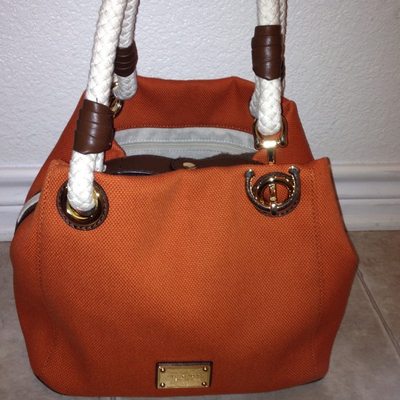 Michael kors grab bag marina in orange
