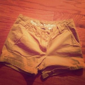 J Crew Broken In Boyfriend Shorts, 0