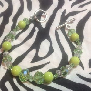 HAND CRAFTED Swarovski Crystal Bracelet