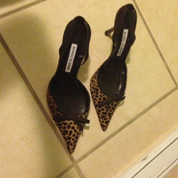 Traded For sale Manolo Blahnik shoes😘