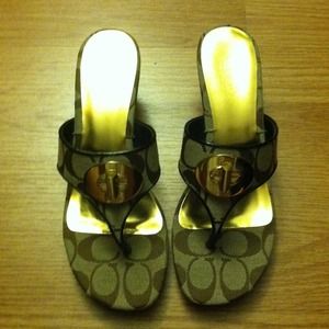 Coach sandals