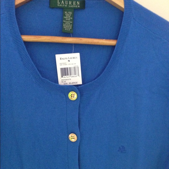 ⚡️SOLD⚡️RALPH LAUREN Cotton Cardigan NWT