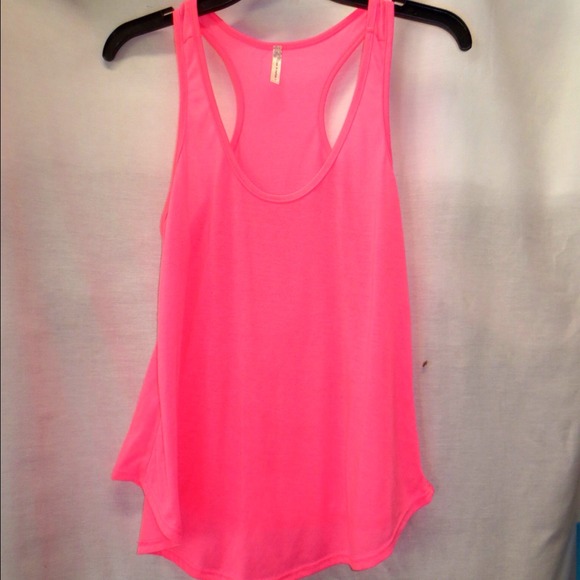 Neon Pink Tank Top