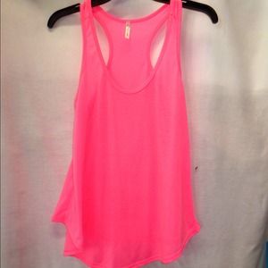 Neon Pink Tank Top