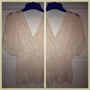 ✨✨Sheer & lace top✨✨