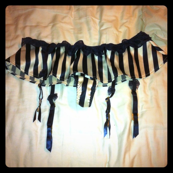 Victoria secret thong with skirt nautical
