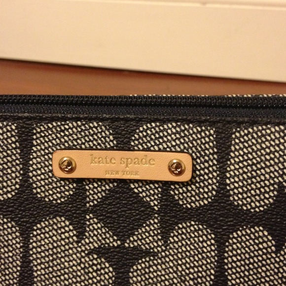 *Bundled* NWT Kate Spade Pebbled large bag - navy - Picture 2 of 4