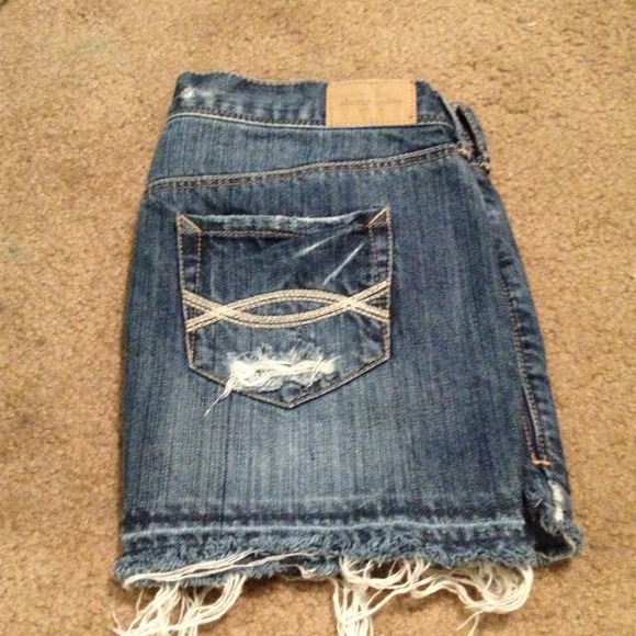 Abercrombie jean mini skirt - Picture 2 of 2