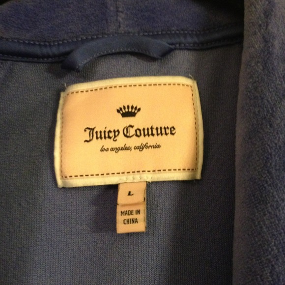 *Sold in bundle* NWT Juicy Couture periwinkle robe - Picture 2 of 4