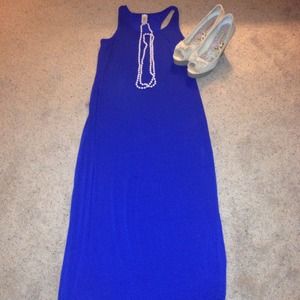 //SOLD//BLUE MAXI DRESS.
