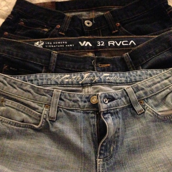 J Brand Juicy Couture and RVCA jeans