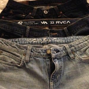 J Brand Juicy Couture and RVCA jeans