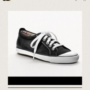 New in box Coach Sneaker Black C Signature 6.5