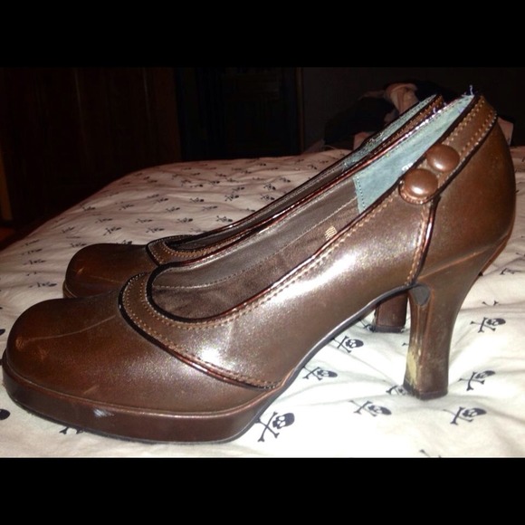 Brown dressy heels
