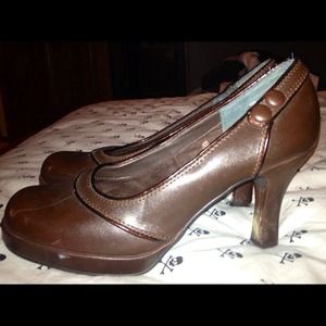 Brown dressy heels