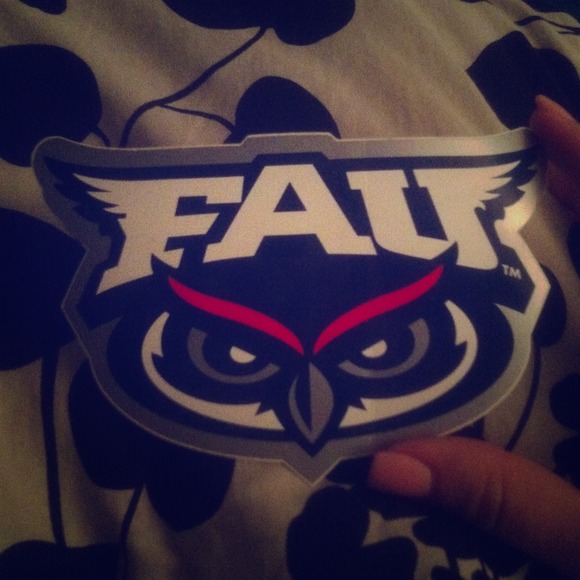 FAU car decal