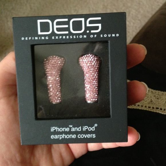 SOLD Deos Swarovski crystal iPhone earphone SOLD