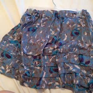 Blue and Purple skirt
