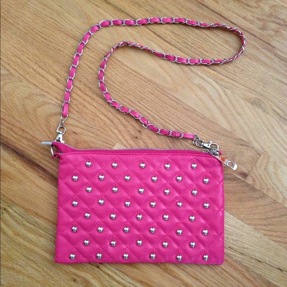Studded crossy body purse