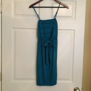 Teal dress