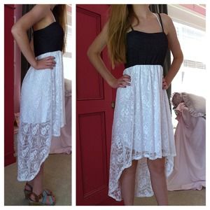 ✖Reserved for @al... Lovely High-Low dress