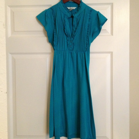 Teal dress