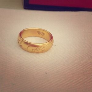 Gold Coach Ring!!