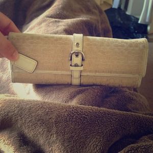 Authentic coach wallet