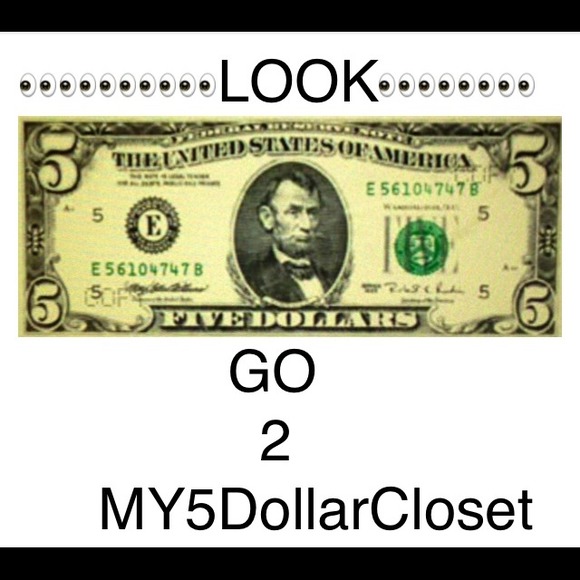 My5dollarcloset. Everything's $5.