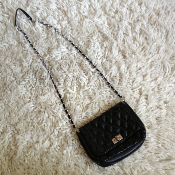 Black cross body bag