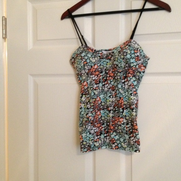 Built in bra tank top
