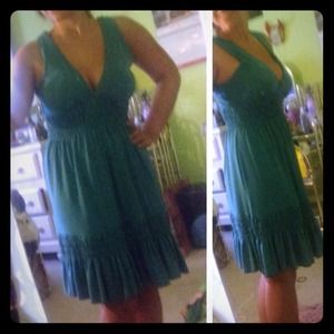 Teal Dress