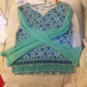 Bohemian hippie chic blouse