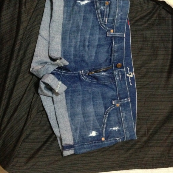 Sevens shorts! Washed twice on delicate hung todry
