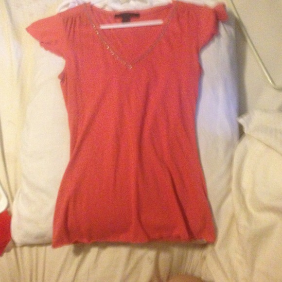 PRICE DROP-Express Xsmall blouse with beading - Picture 1 of 4