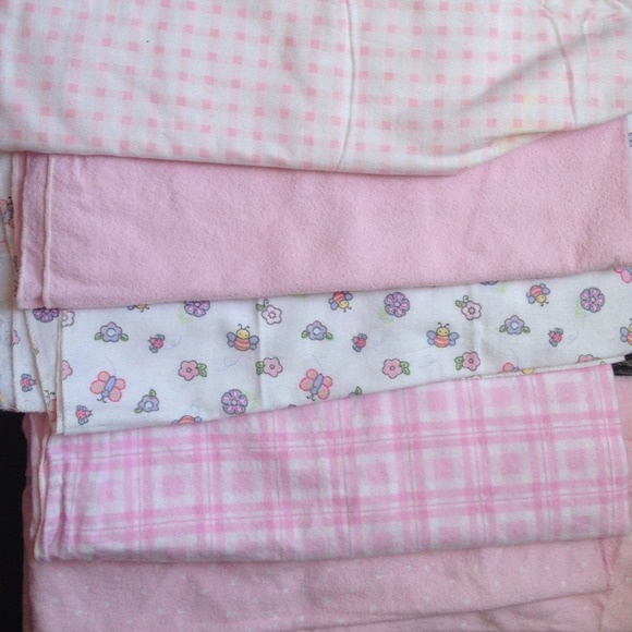 Baby girl receiving blankets!!